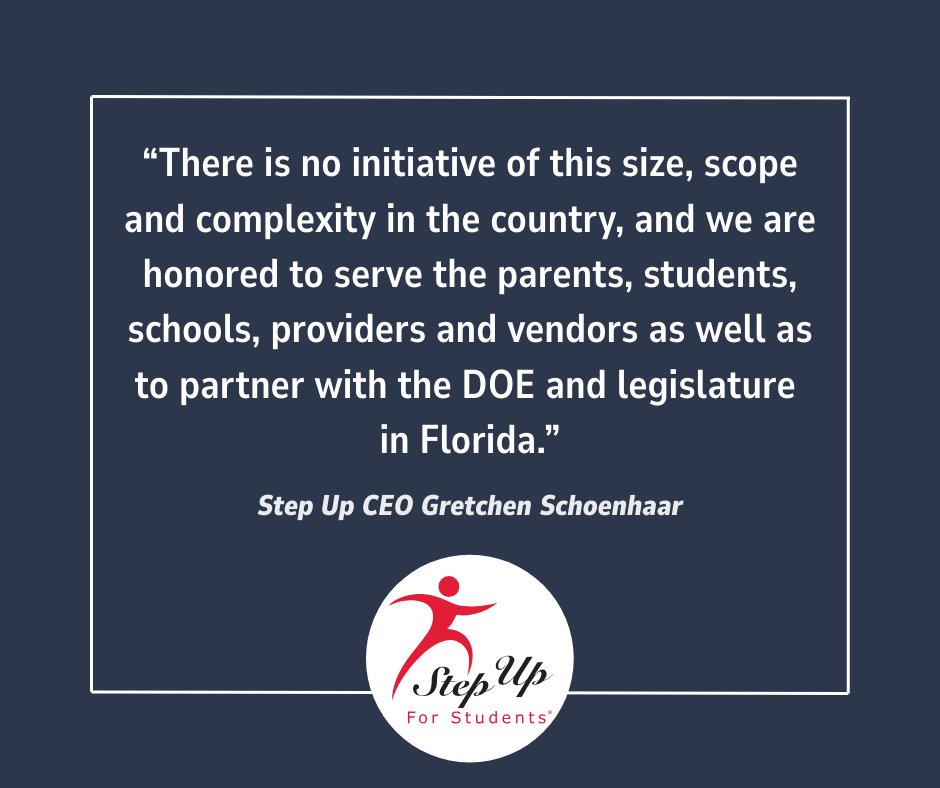 Step Up For Students tweet media