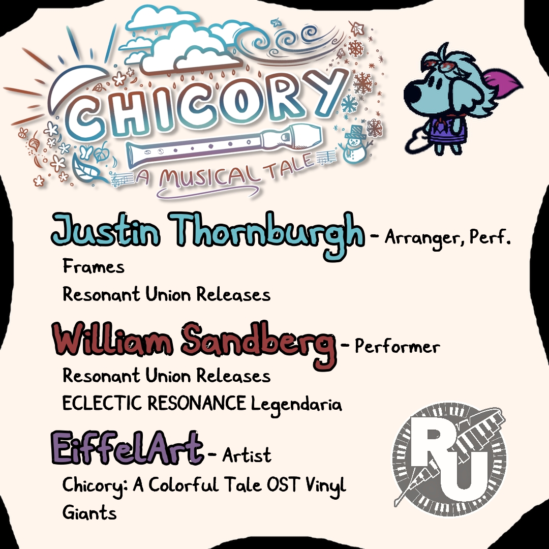 Resonant Union @Chicory: A Musical Tale (Out 3/07) tweet media