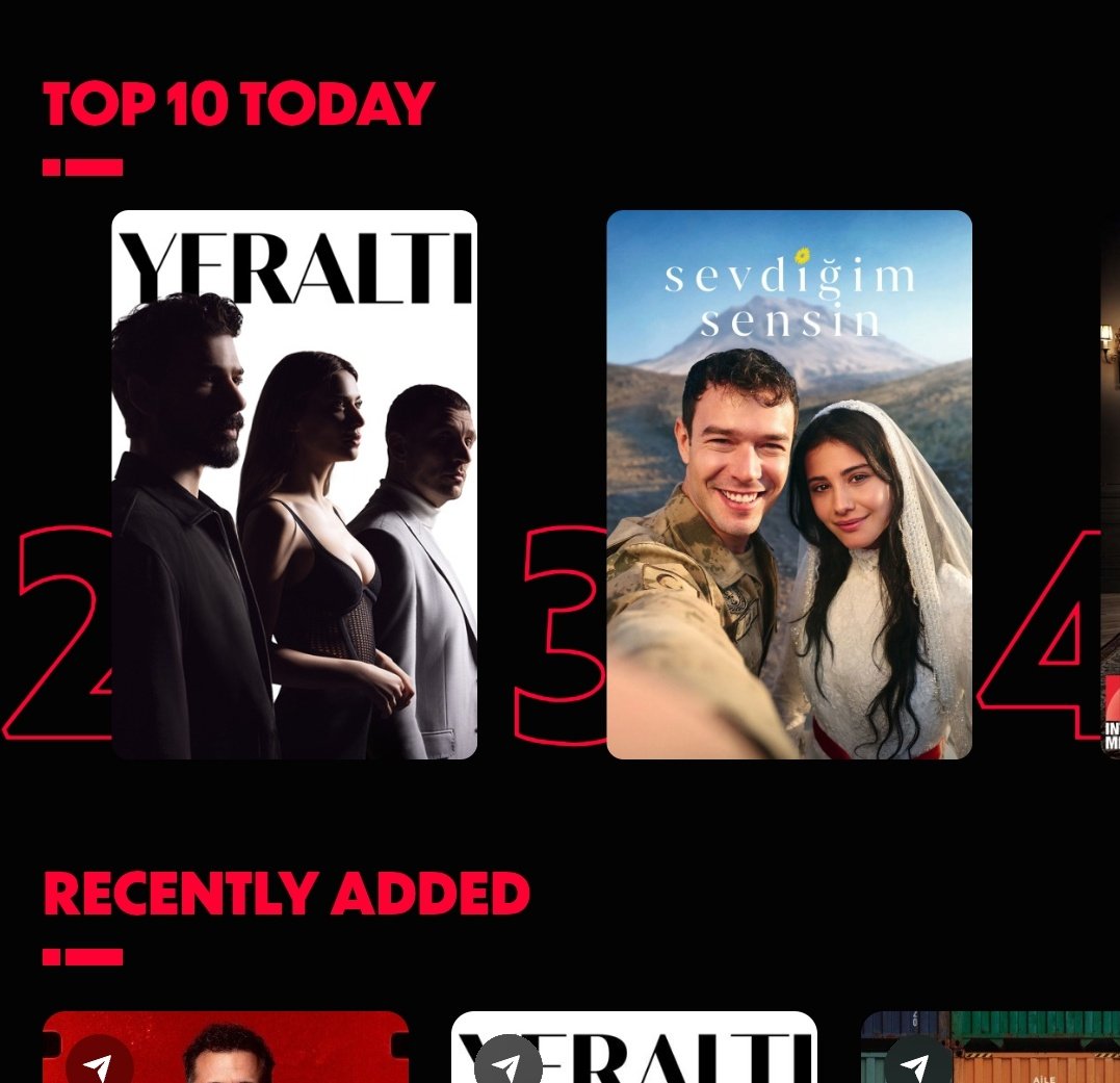 Top 3 on Dizilah 😋 
#SevdiğimSensin