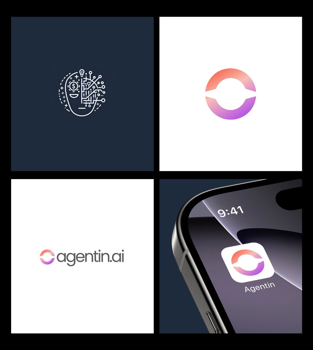 zazzygfx's tweet photo. The fastest way to date your startup:
add a glowing AI brain logo.

Replaced Agentin’s with a system symbol, a loop.
Real AI products are infrastructure, not mascots. https://t.co/jBIA6NVhHm