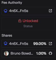 Dev fucked the fees on this relaunching and onboarding him so we can actually raise this guy some money