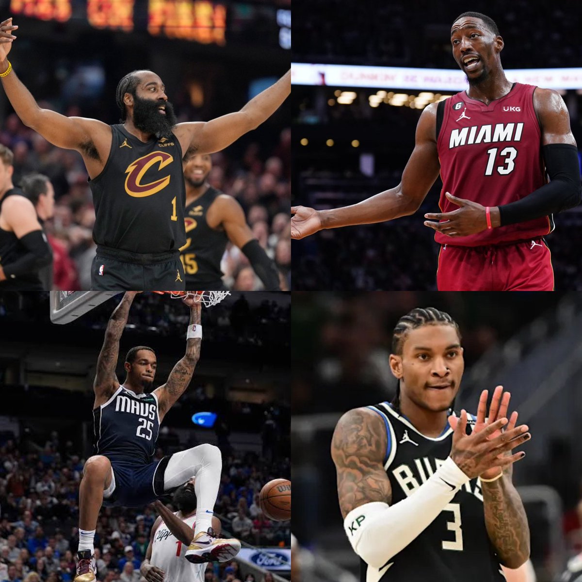 2/20 NBA fab 4️⃣

James Harden o20.5 PTS
Bam Adebayo o13.5 RA
PJ Washington o22.5 PR
Kevin Porter Jr o31.5 PRA

$25 to someone if we go 4-0!💰