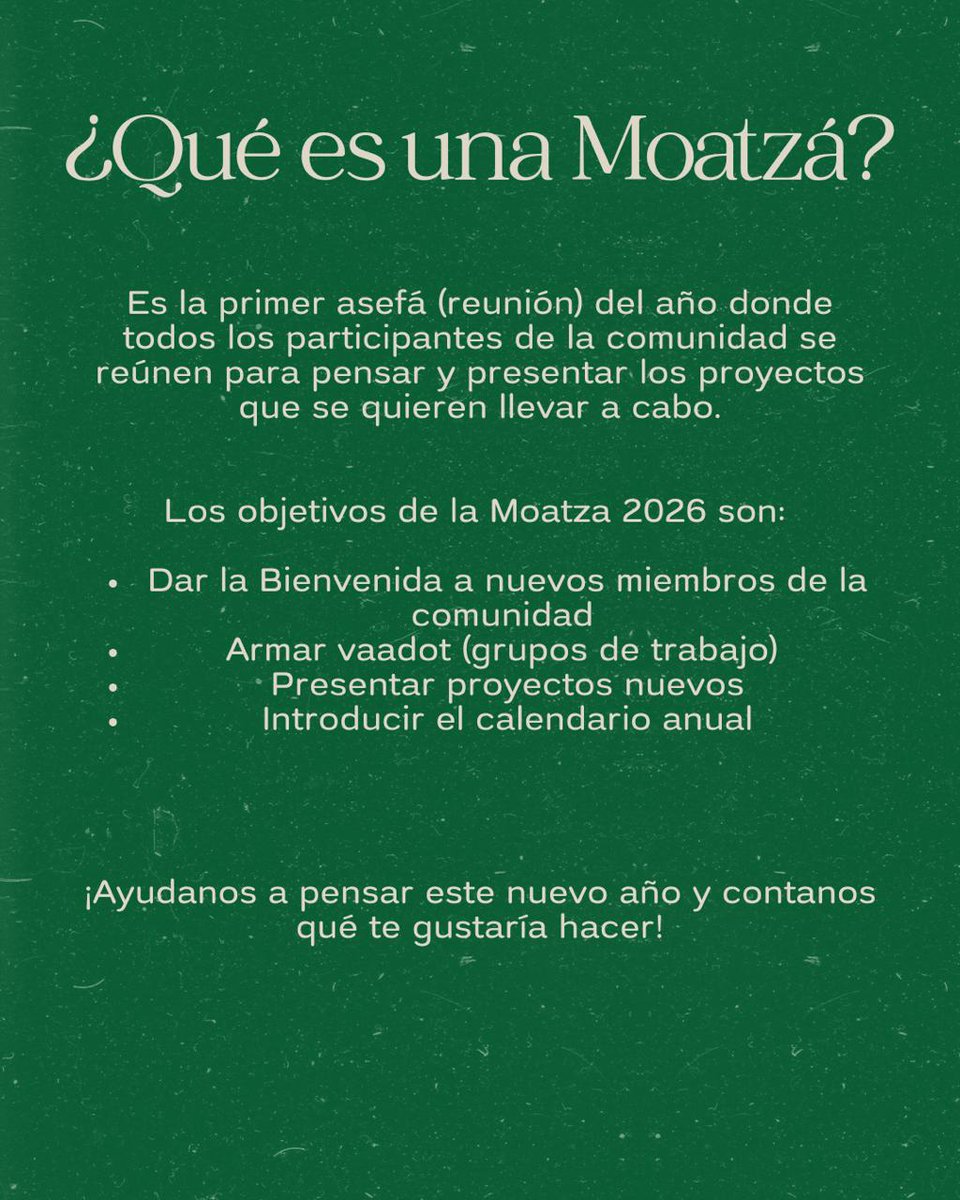 Queremos que seas parte de la Casa y de lo que ocurre dentro de ella.

Te esperamos el sábado 28 a las 09:30, confirmanos tu presencia por mensaje directo, no necesitas haber tenido experiencia previa.

¡Te esperamos!