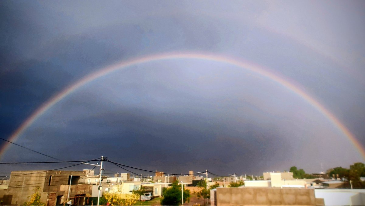 Full rainbow en Luzuriaga City #arcoiris