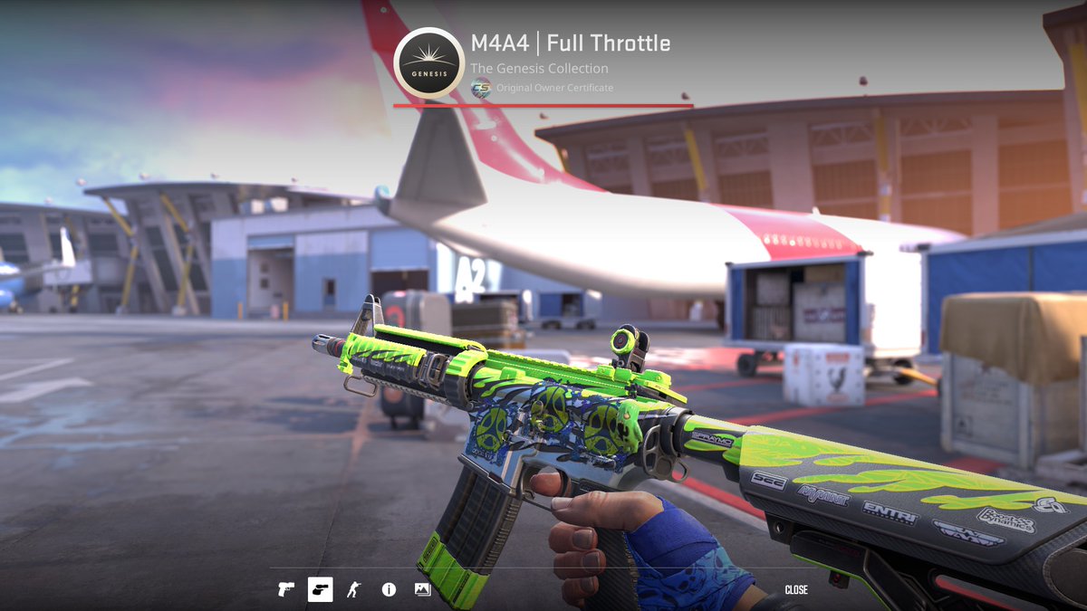 Becoming one of my favorite M4A4's, just don't have 10-20k  to match with gloves 😂