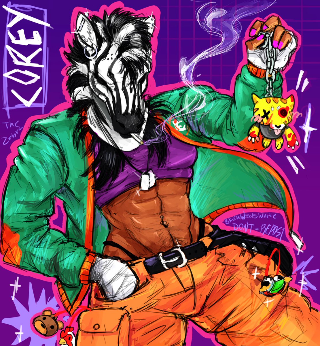 My first 2 hotline Miami artworks back in 2021 vs their newest iterations of the characters in 2026