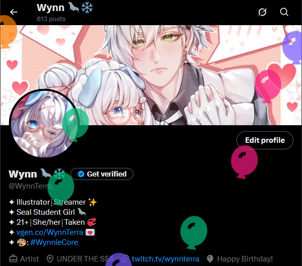WynnTerra_'s tweet photo. I wasn't sure whether to say anything about my bday bc I didn't think I mattered much

But people took notes when I mentioned it in passing or found out somehow (discord? twitter?) and celebrated my birthday 🎂

Thank you for making me feel special today, it means a lot :> 🤍🦭 https://t.co/zUb90iX46k