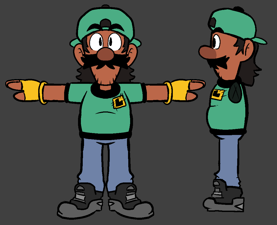 PlatformerPeril's tweet photo. Model by @UncleSamsHome 
Renders by @UncleSamsHome and edited by @pastapowerhud 
Ref Sheet made by @pastapowerhud and design by @So2007nic https://t.co/C0h4mss24e