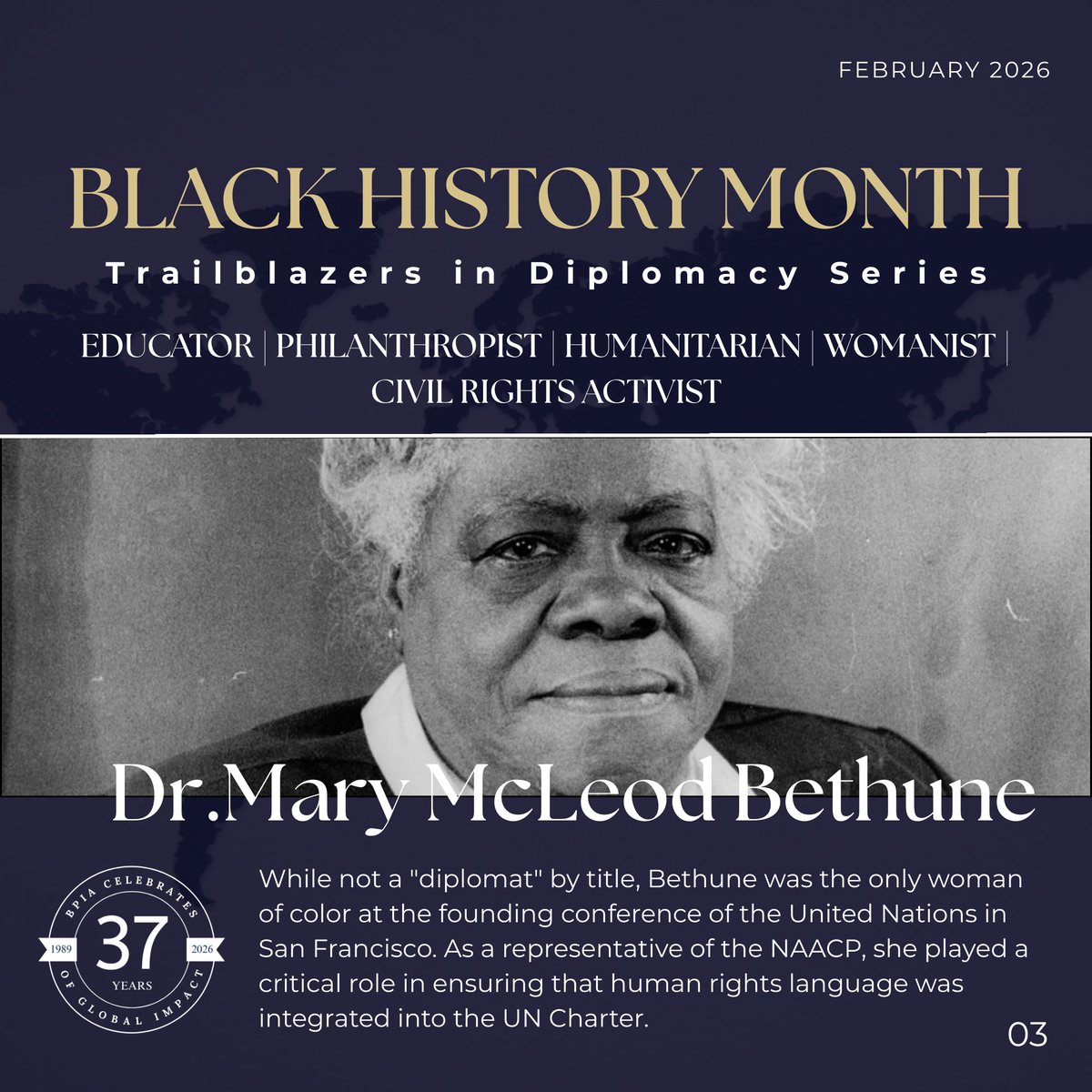 Black Professionals in International Affairs-BPIA tweet media