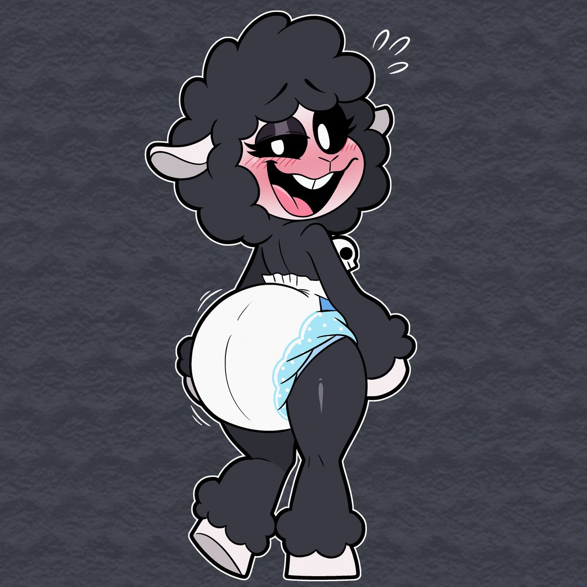 you are not immune to cute sheep characters from mascot horror