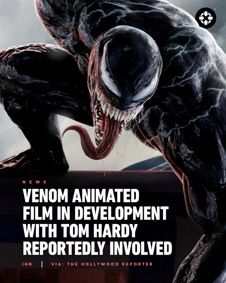 We. Are. Animated.

A new animated Venom movie is in the works from the directors of 2025's Final Destination: Bloodlines with reports indicating Tom Hardy is involved in the project, though it's unclear if it's as a producer or if he'll reprise the Marvel role.