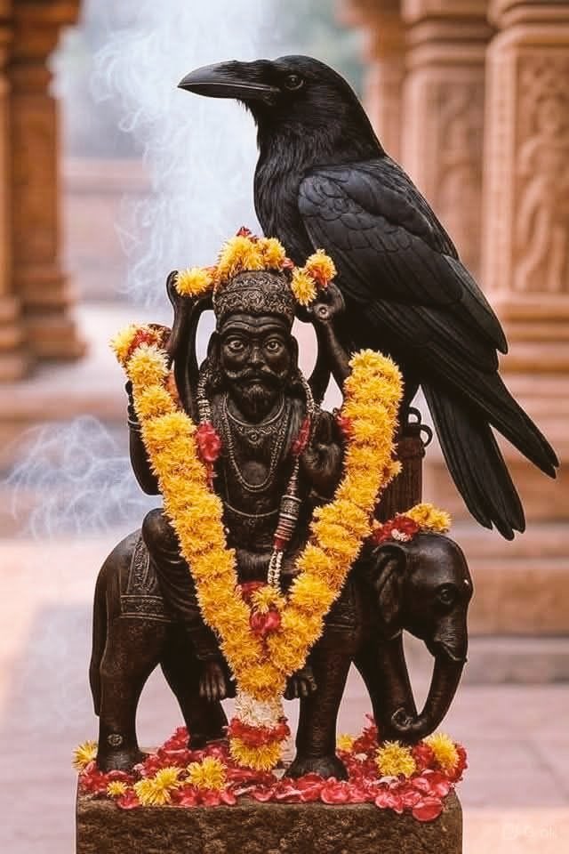 bhumidixit__'s tweet photo. ॐ शं शनैश्चराय नमः 🐦‍⬛ https://t.co/ig7UIW6mDH