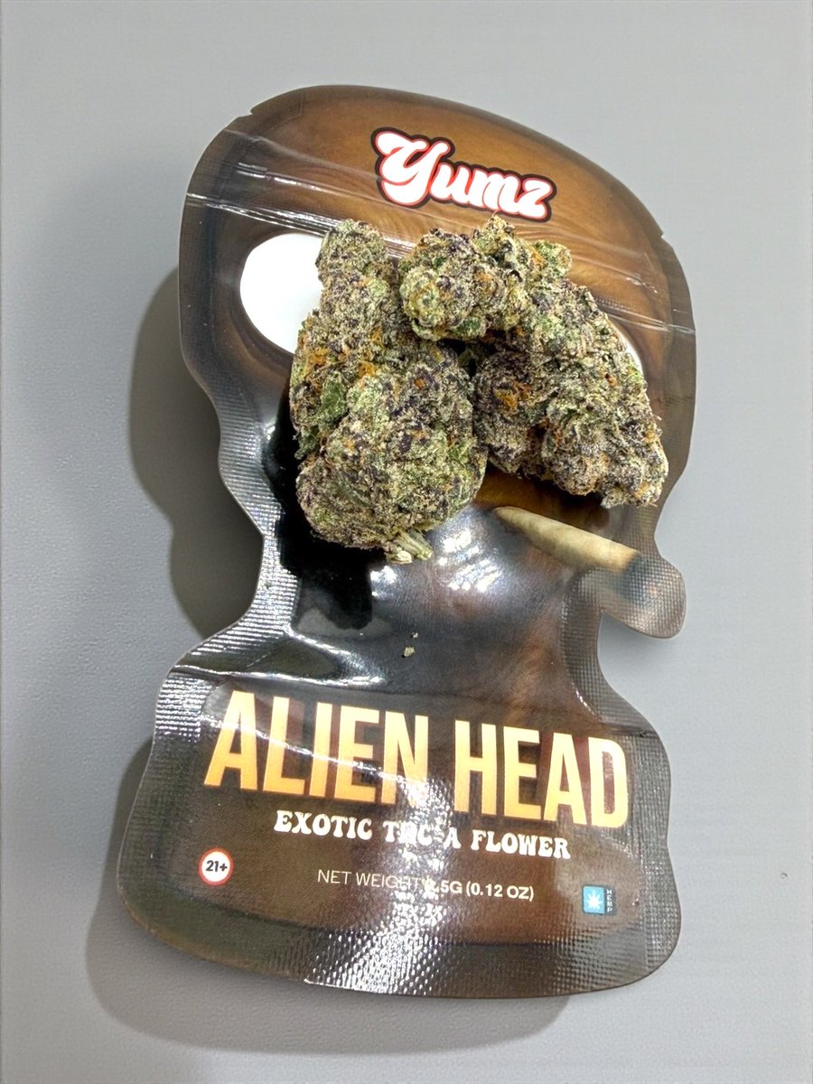 YumzLab's tweet photo. ALIEN HEAD 👽

Indoor Cali Grown Exotic 💯

Get an 1/8th for only $19.99 🥳

https://t.co/KjBwDipiOq 🔗 https://t.co/LbOfXl26i1