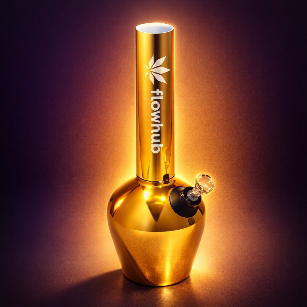 🏆 FREE Golden Bong Giveaway 🏆

I’ve team up with <a href="/FlowhubCo/">Flowhub</a> to giveaway 5 FREE Golden Bongs. These are so sick 🔥

To enter: 

- Like this tweet + follow <a href="/FlowhubCo/">Flowhub</a> 
- Comment: Flowhub

BONUS:

- There are 2 puzzles in the replies, first 2 people to solve them win a bong