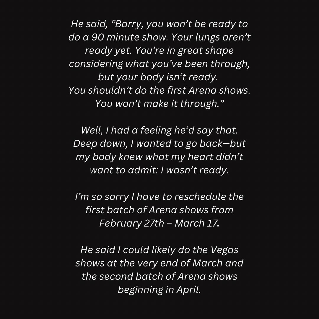 Barry Manilow tweet media