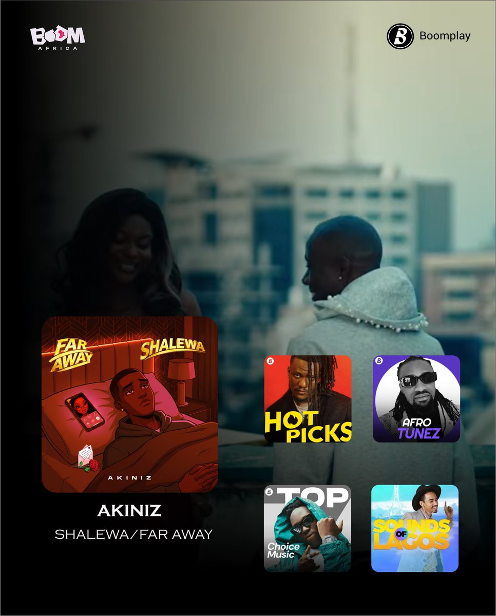 BAMCmusic's tweet photo. Shalewa &amp; Far Away got featured on these editorial @BoomplayNigeria playlists https://t.co/SHPdrBKgdK
