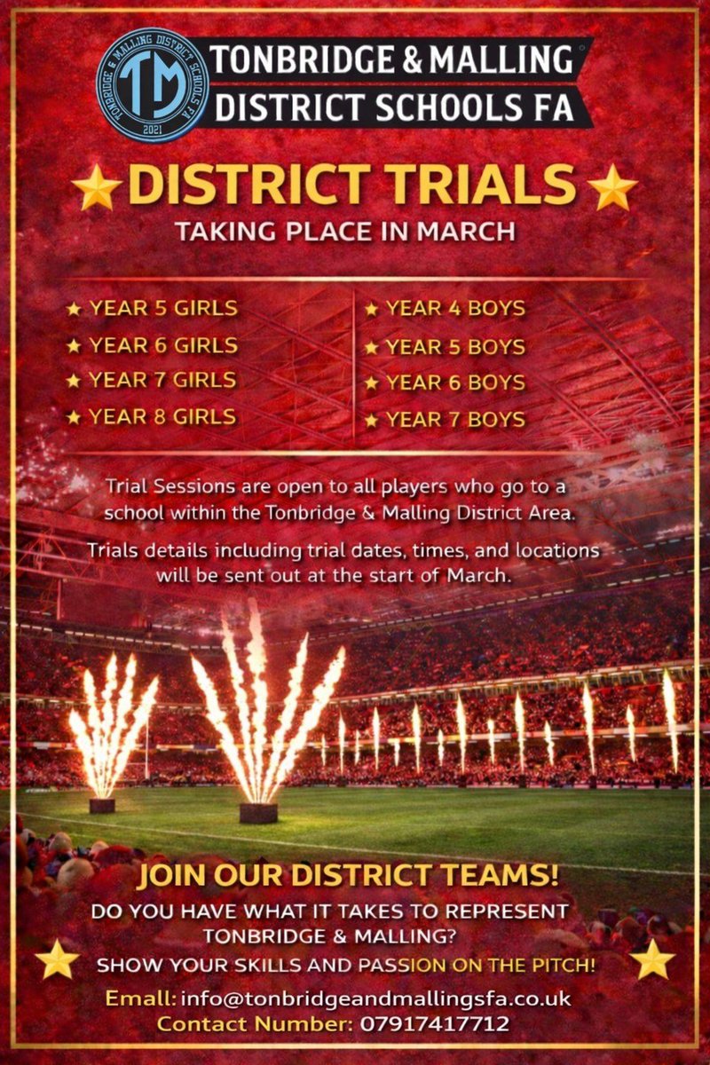 Tonbridge & Malling District Schools FA tweet media