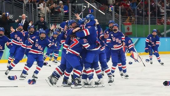 With a win on Sunday over Canada, the United States would have its first ever Olympic hockey Gold Medal sweep 

Sunday marks 46 years -- to the day -- of The Miracle on Ice at Lake Placid
