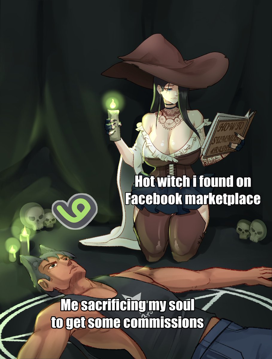 Trying to get some work in this economy
#VGenComm #smallartists #artmoots