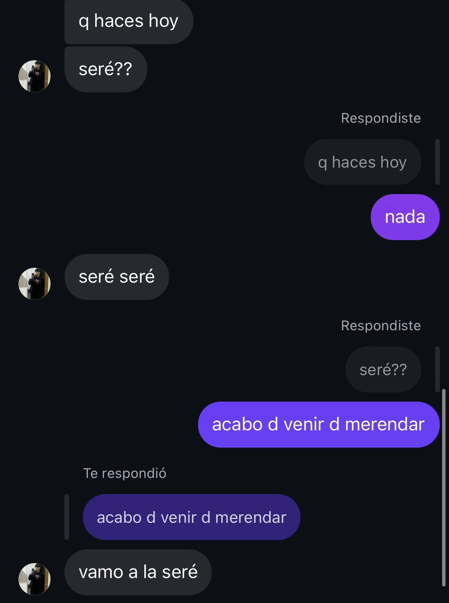 inefferreira's tweet photo. sere? seresere vamo a la sere https://t.co/hSmVom8Hft