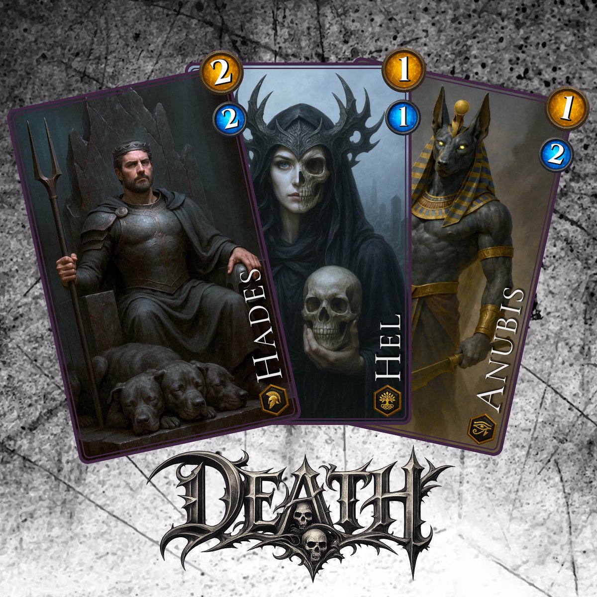 AlexForTheWinn's tweet photo. Come play MYTHOS: GODS UNLEASHED, my indie deck builder based on Greek, Norse, and Egyptian mythology!

iOS: https://t.co/LH3ofUsODL

GP: https://t.co/1FPXFUQqO5 https://t.co/9qyMfkOgnn
