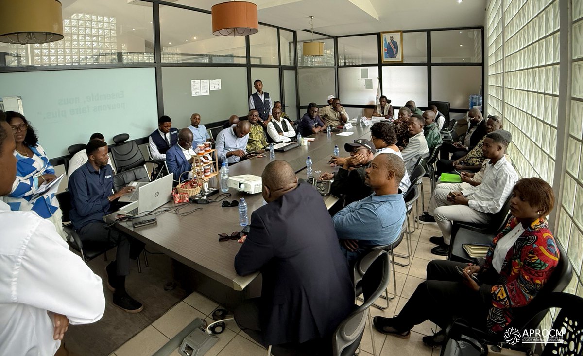 APROCM RDC tweet media