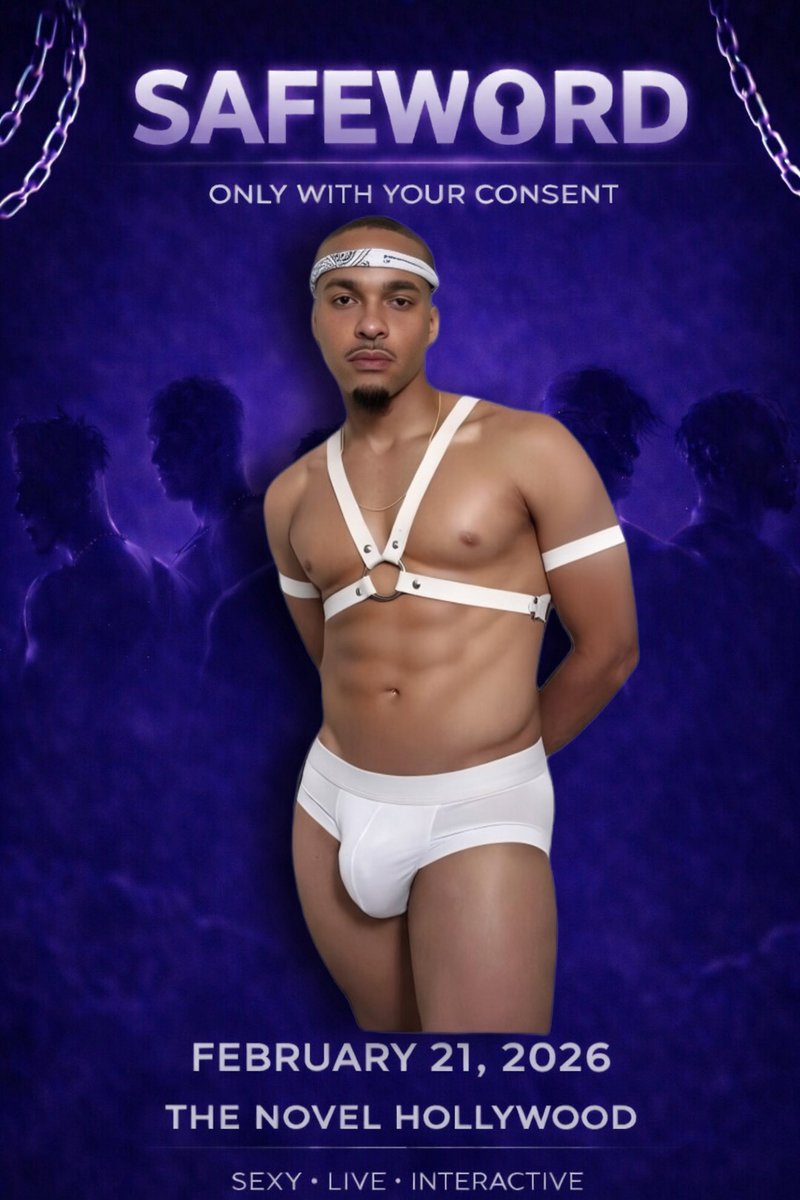 IF YOU IN LA THIS SATURDAY YOU DONT WANNA MISS THE KING <a href="/KingNoire/">King Noire “The Experience”</a>  OR ANY OF THE OTHER SEXY PERFORMERS WE GOT AT SAFEWORD LA’s ONLY ALL MALE REVUE WITH S FULL BLACK AND LATIN CAST