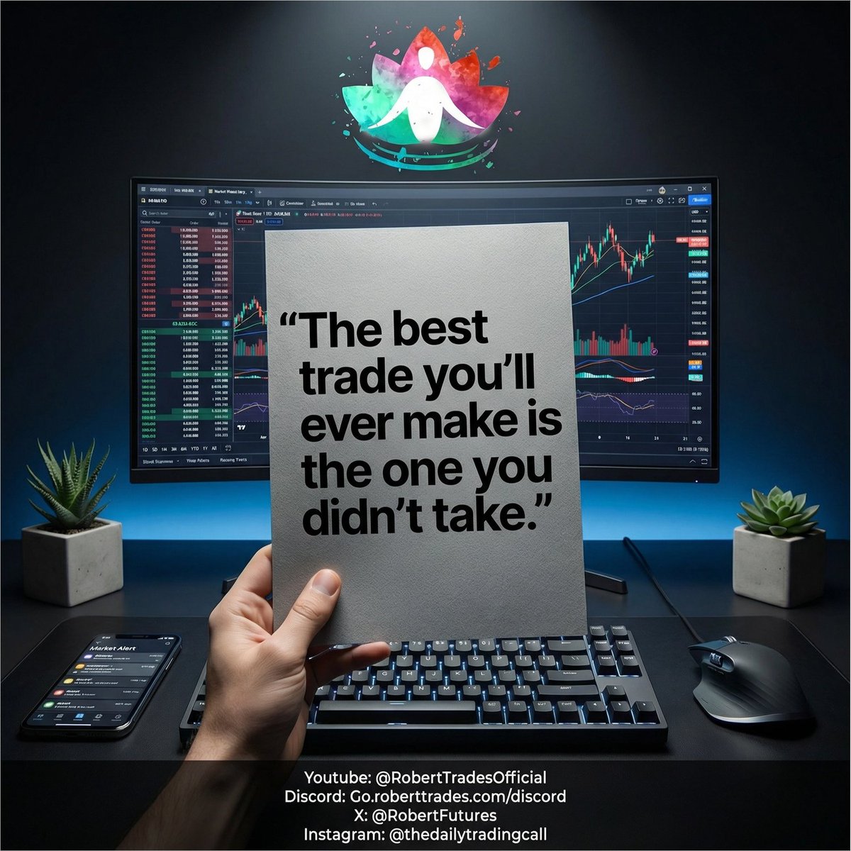 But you will never believe it...

#TradingPsychology #RiskManagement #DayTrading #Patience #TradingQuotes #MindsetMatters #FinancialFreedom #SuccessMindset #PropTrading #FuturesTrading 

$ES $NQ $GC $CL