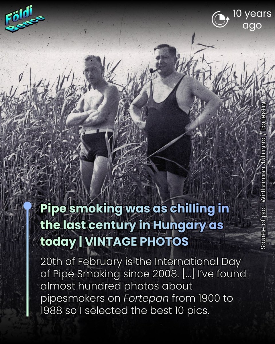 BenFoldi's tweet photo. Pipe smokers everywhere “raise their pipes together to foster friendship, benevolence, and tranquility across all borders”.
READ MORE: https://t.co/CEvxe87B6G
#InternationalPipeSmokingDay #IPSD #Benyóblog https://t.co/9C4RpdcZpJ