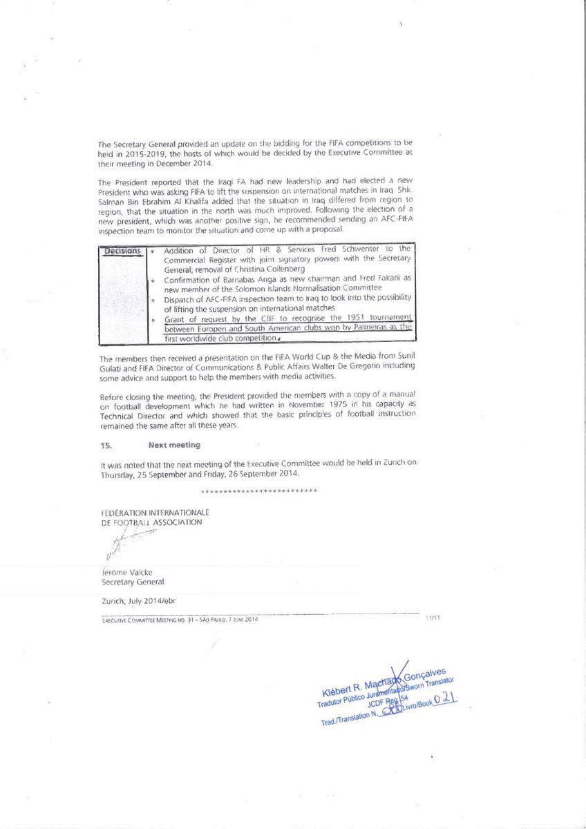 chatopalestra's tweet photo. @duardomagrao @karloss19991 Sim, é reconhecido.

Tem três documentos oficiais chancelados, declaração no site da FIFA e até post no Instagram. https://t.co/qkWncIukXo
