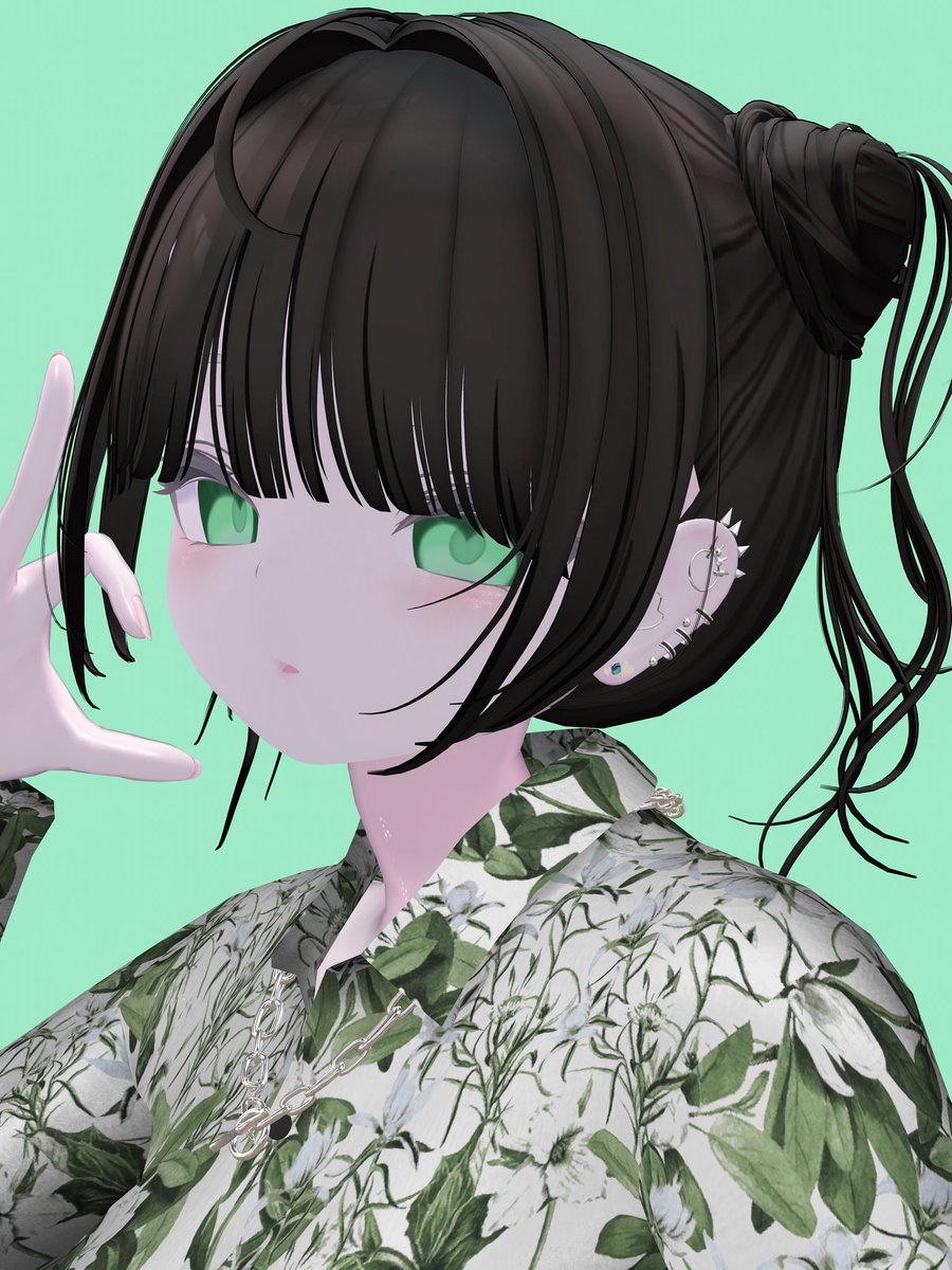 #at_Siotsuki さんより発売されたピアスのテスターさせて頂きました～👀✨️

ピアス一つ一つ組み合わせてファッションに合わせて雰囲気変えれるのでめちゃくちゃオススメです‼️

RPキャンペーンも行ってるので是非チェック✔してみてください✨

 #VRChat  #rurune3D