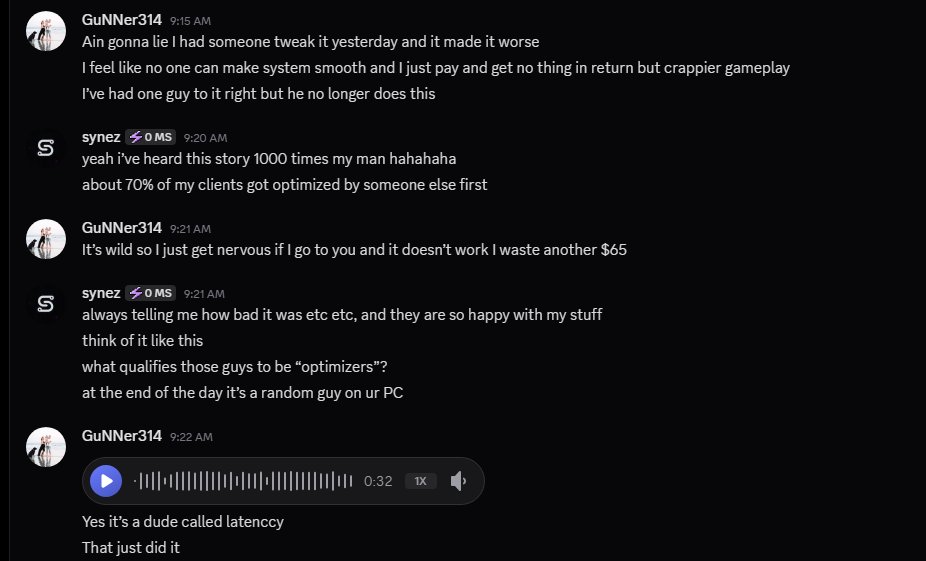 Synez - PC Tweaker tweet media