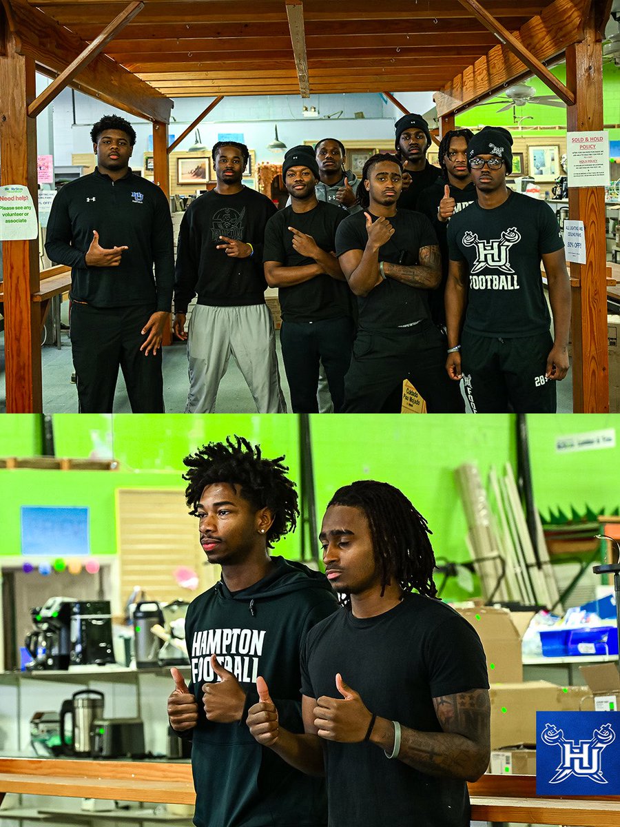 Hampton Pirates Football tweet media