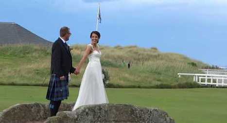 tourscotland's tweet image. Tour #Scotland travel video Blog of a #Bride and #Groom on #Swilcan #Bridge on #Old #Golf #Course on #ancestry, #genealogy, #history visit and small group trip to #St #Andrews, #Fife Their wedding was in in St Salvator's Chapel tour-scotland-photographs.blogspot.com/2017/08/tour-s…