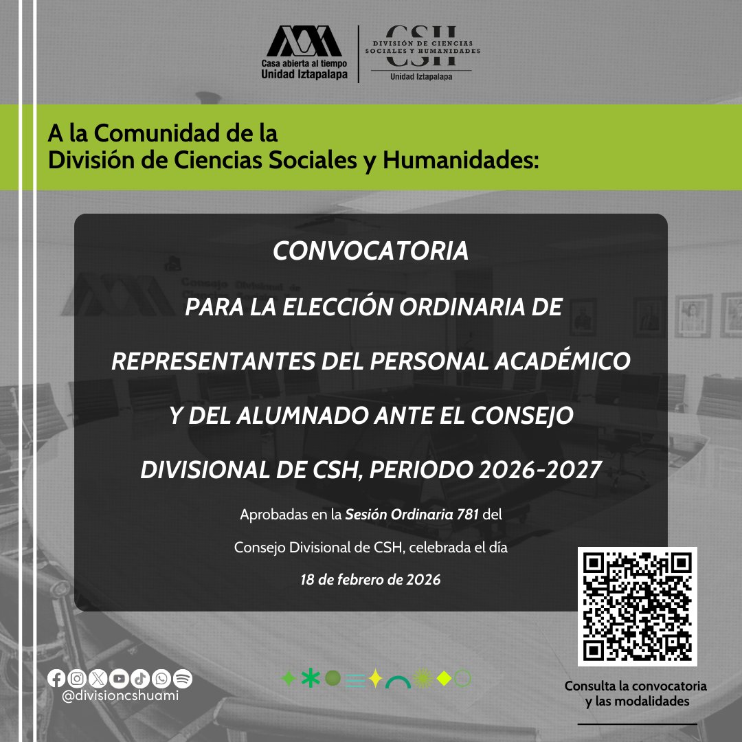 División CSH UAMI tweet media