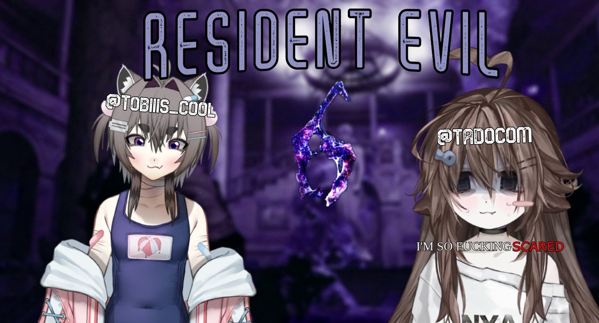 ╰┈➤ 🔴 RE6 W/ <a href="/Tobiiis_cool/">Tobii 🦝❤️‍🩹【YUNYUN!!】</a> @ 8PM EST

sorry this is so late.. wahhhhh!!!!!!!!!!!!!!!!!!! im excited!¡!!!!!!!!;;;;;