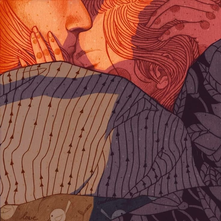 "Sometimes a single embrace puts all the chaos in order."