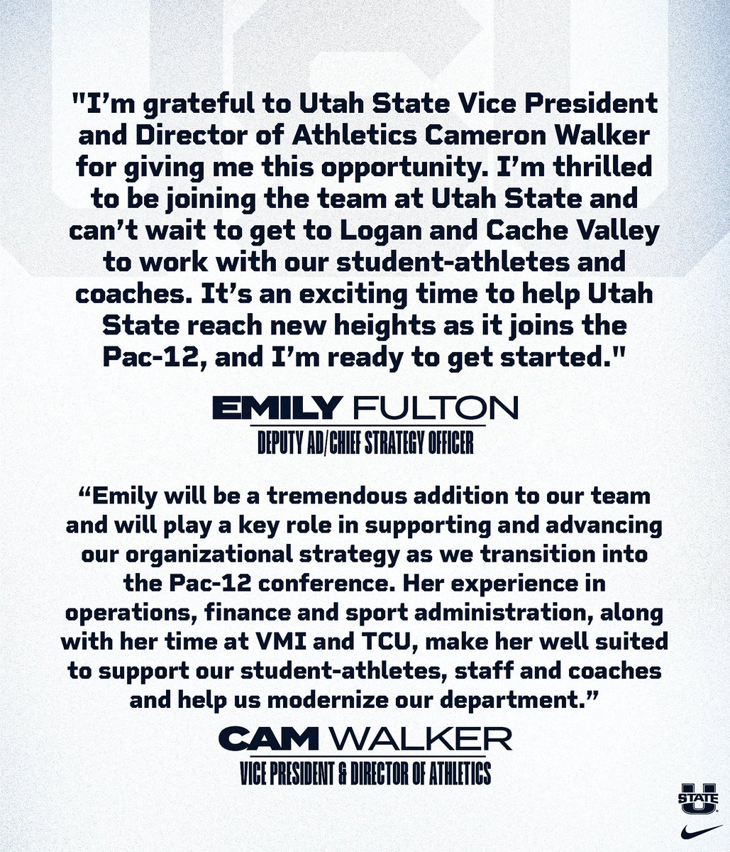Utah State Athletics tweet media