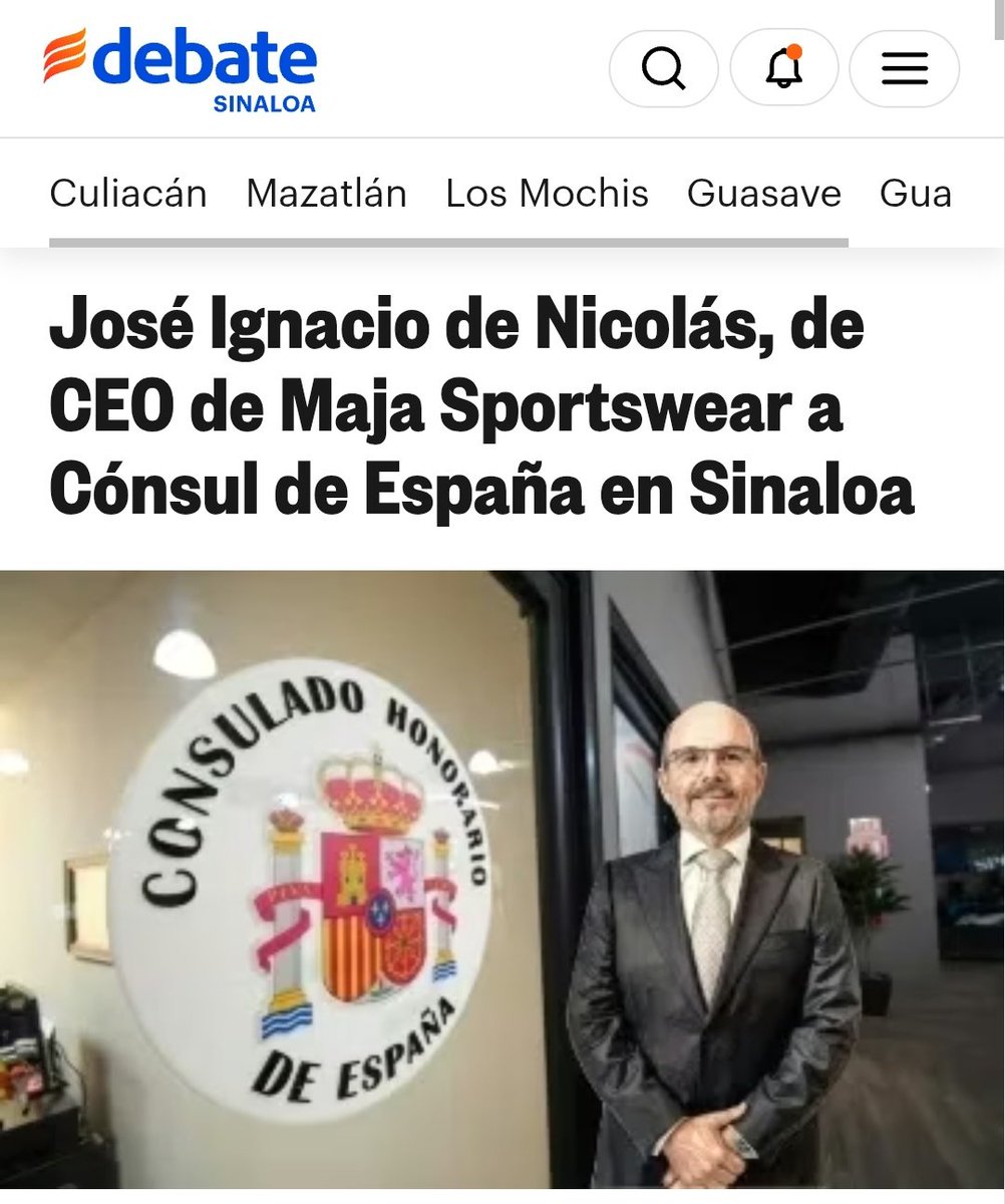 Amilcar Olán inaugura una de sus tiendas Maja en Villahermosa, el dueño de la marca Maja (que estafó millones con el gobierno de Fox con Homex), José Ignacio de Nicolás, fue nombrado cónsul de Sinaloa en España. 

Esta trama va a dar MUCHO DE QUE HABLAR.