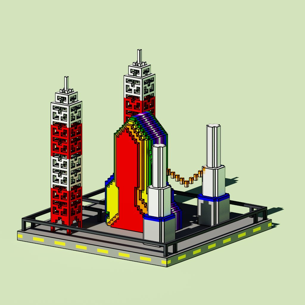 #wip

オブジェクト紹介コーナー✨️

第10回は【切り株】と【ロケット発射場】です。
ロケットはギミックを実装するでもなく、ただ大きいオブジェクトですꉂ🤣𐤔

これで用意したオブジェクトは全て出し切りました✨️
サイトの開発頑張ります🔥

#MagicaVoxel にて制作🤖

#ポテトくん #PotatoKun