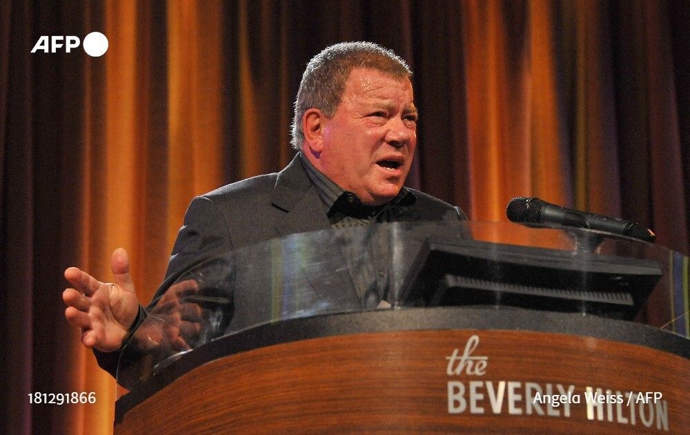 AFP's tweet photo. 'Star Trek' star William Shatner, 94, to release heavy metal album
https://t.co/m9r9k0Xh0t https://t.co/LGV5AB1TeN