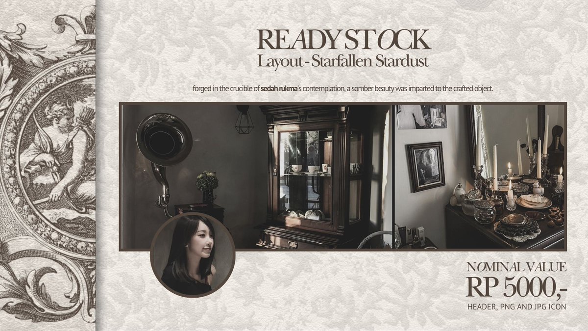 sedahrukma's tweet image. Help rt/repost? Thank you!

New drop 20 layout - Giselle, priced at RP 5,000,-/each includes png and jpg icon. Don’t hesitate to knock my DM if you’re interested.

#zonauang #zonajajan