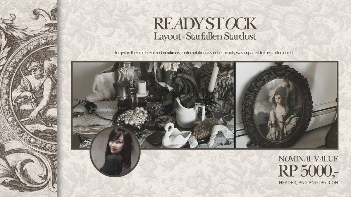 sedahrukma's tweet image. Help rt/repost? Thank you!

New drop 20 layout - Giselle, priced at RP 5,000,-/each includes png and jpg icon. Don’t hesitate to knock my DM if you’re interested.

#zonauang #zonajajan
