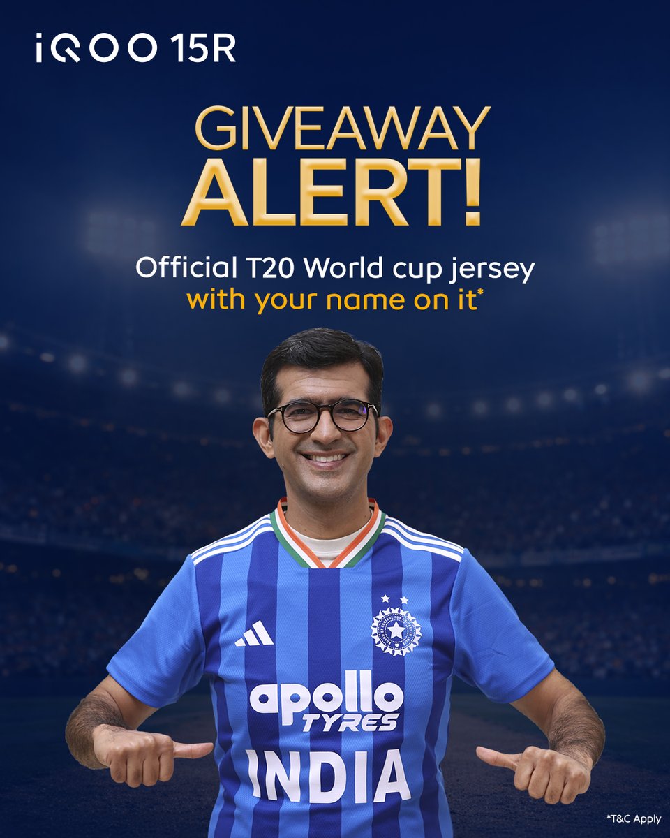 RT, like &amp; comment with #iQOO15R and stand a chance to win!

T&amp;Cs Apply: bit.ly/4aGRYVY