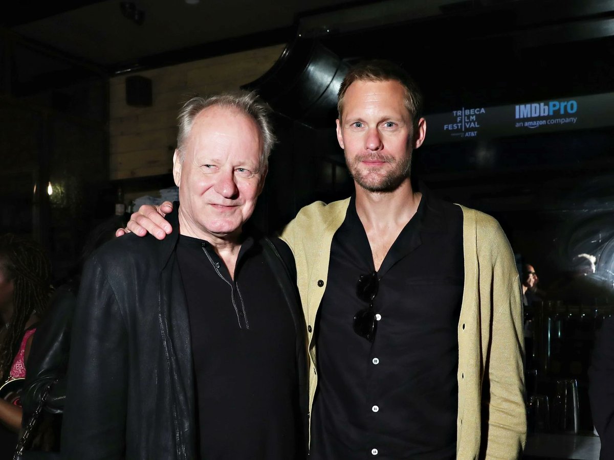 Stellan Skarsgård on spending time with his son Alexander during the awards circuit:

"We were actually hoping Alexander would get nominated for 'Pillion' so we could have been in the same category for the first time. I had so much fun with Alexander at the beginning of the
