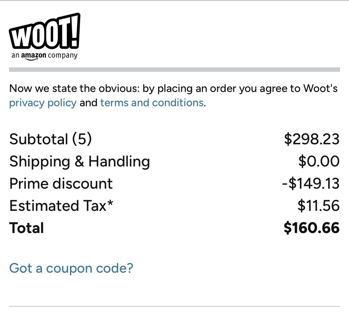 Pitboss Grills Vertical Smoker is only $160 on WOOT! When you add cheap items to cart:

Add 1 of:
mavely.app.link/cyF5hVelV0b

Add 3 of:
mavely.app.link/0VPR7djlV0b

Then add the smoker:
mavely.app.link/lmrwyG9gV0b

#ad