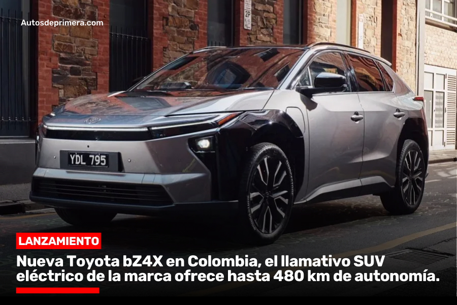 Autosdeprimera's tweet image. #LANZAMIENTO | La nueva Toyota bZ4X hace su debut oficial en Colombia. Llega en versión Limited, equipada con dos motores eléctricos, tracción AWD y un completo nivel de equipamiento. 

Más novedades aquí:
autosdeprimera.com/autos-de-prime…