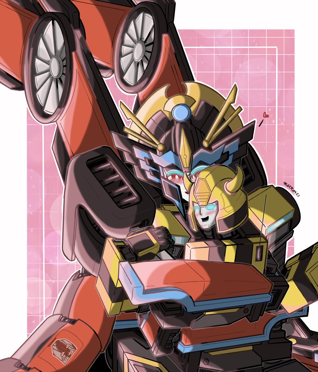Msetya13's tweet photo. The lovebugs 🐝🐞
*
*
#windbee #Windblade #bumblebee #Transformers #maccadams #art https://t.co/H0logeMUqE