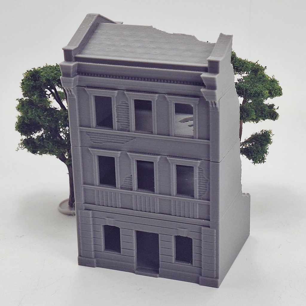 Last month, I launched this ruin as part of Stalingrad Ruined City Volume 2. While Volume 1 remains popular, I hope this new release will also receive some attention.