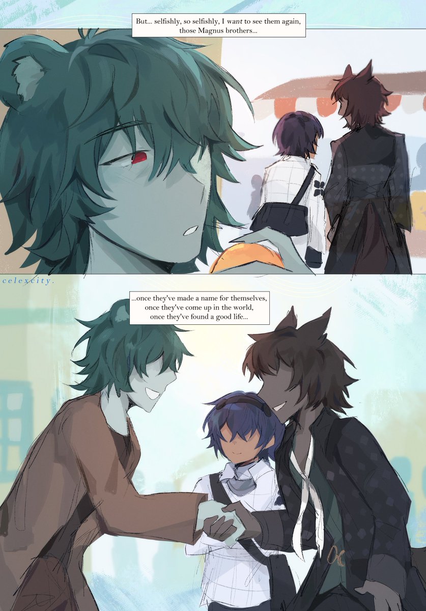 [ #metaphor ; metaphor spoilers 1/2 ]
reunion